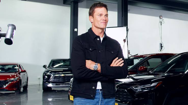 Tom Brady in business or luxury setting post-retirement