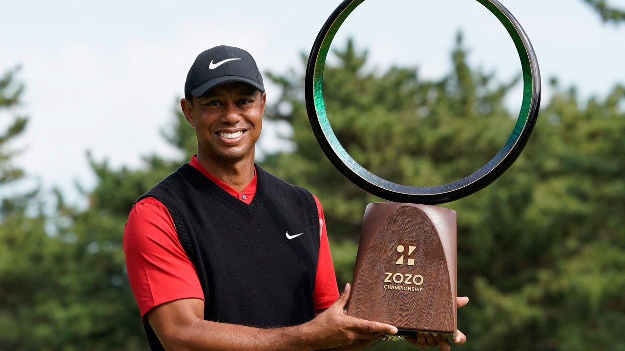 Tiger Woods Victory